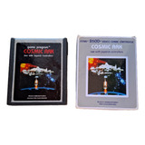 Atari 2600 Video Game Cartridge Jogo Cosmic Ark Na Caixa