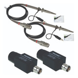 Atenuador Hantek Ht 201 20 1 Ponta Prova 100mhz Kit 4pçs
