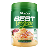 Atlhetica Nutrition Best Vegan Protein Sabor Torta De Maca Com Canela Pó Em Pote 500g