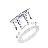 Attwood 66516-1 Barco Náutico Retrátil De Aço Inoxidável Discreto De 18 Cm -66516-7-