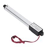 Atuador Micro Linear Elétrico Atuador Linear Proteção Contra Sobrecarga Alumínio ABS 12V 64N à Prova D água Para Manuseio De Materiais Para Equipamentos Iátricos 100 Mm 
