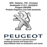 Atualização Gps   Mapas   Rads   Poi Peugeot 208 2008 V112 2
