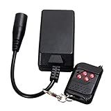 AUCD Receptor De Controle Remoto XLR Sem Fio Portátil De 3 Pinos Para Máquina De Neblina CA 90 240V 400W 500W