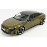 Audi Rs E tron Gt Olive Green Norev Miniatura 1 18