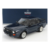 Audi Sport Quattro 1985 Dark Blue Norev Miniatura 1 18