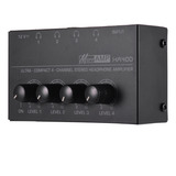 Audio Amp Ha400 Headphone 4 Com Adaptador Amplificador Mini