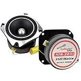 Audiopipe 1 Par De Tweeter De 350 Watts 2-5 Cm Cromado Super Titânio Para Carro Resistente