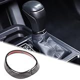 Aunginsy Capa De Anel De Manípulo De Câmbio Compatível Com Toyota Tacoma 2016 2023 Console Central Anel De Acabamento De Cabeça De Mudança De Marchas Alavanca De Engrenagem Capa De Proteção Decorativa