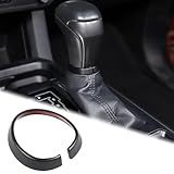 Aunginsy Capa De Anel De Manípulo De Câmbio Compatível Com Toyota Tacoma 2016 2023 Console Central Anel De Acabamento De Cabeça De Mudança De Marchas Alavanca De Engrenagem Capa De Proteção Decorativa