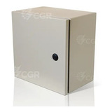 Autack Quadro Comando Hermetica 30x30x20cm Caixa Montagem Cor Bege Ral7032 Painel Eletrica