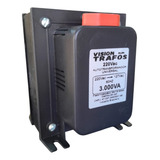 Auto Conver transformador Bivolt 3000va 1 500watts
