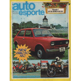 Auto Esporte N 161 Fiat 147 Caravan Comodoro Alfa Romeo 2300