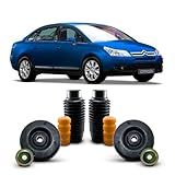 Auto Importados Par Kit Coxim Batente Coifa Guarda Pó Amortecedor Dianteiro Citroen C4 Pallas 2007 2008 2009 2010 2011 2012 2013 2014