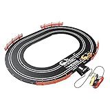 Auto Pista Turbo Run Circuito Oval Com 2 Carrinhos- DM Toys- DMT5890