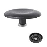 Auto-plaza Botão De Navegação Joystick Control Center Button Cover MMI Knob Repair 8K0998068A Com Anel De Vedação Plástico Preto Fosco