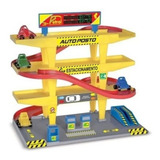 Auto Posto Gasolina Com Dois Carrinhos Nig Brinquedos
