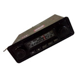 Auto Radio Antigo Motoradio Preto Fusca Carro Antigo
