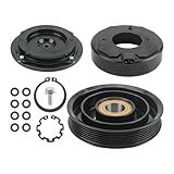 AUTOKAY Kit De Montagem De Embreagem De Compressor A C AC Conjunto De Polia Compatível Com Honda Odyssey 3 5L 2005 2007 Pilot Ridgeline Accord Acura TL MDX
