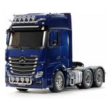 Automodelo Caminhão Semi truck Tamiya 1 14 Mercedes Benz 6x4