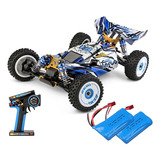 Automodelo Wltoys 124017 Motor Brushless 2 Bateria 4x4 75kmh