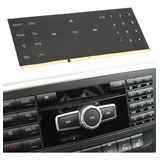 Automóvel Rádio Cd Botão Adesivo Decalques Para Mercedes