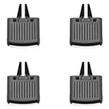 Autoquality- Kit 4 Clip Difusor Ar Volkswagen Fox Spacefox Jetta 10 2014