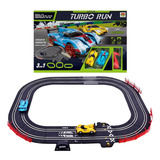 Autorama 3 Em 1 Auto Pista Elétrica 2 Carrinhos Turbo Dmtoys