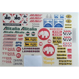 Autorama Decalque 1 32 Diversos Alitalia