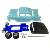 Autorama Kit Chevy 150 1 32 chassi rodas eixo Impresso Em 3d
