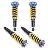 AUTOSTARSHIP Kit De Rebaixamento De Bobina Ajustável De Altura Compatível Com 98 02 Honda Accord 01 03 Acura CL 99 03 Acura TL Suspensão Coil Spring Shock 4 Peças 