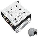 Autotek Processador ATK2 3X Ativo Crossover -prata- - 8-5 Volts- 2 Vias E 3 Vias- Controle Remoto De Graves Incluído- Crossover Integrado- Ajuste De Nível