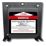 Autotransformador 6000va 4600w Transformador 110 Para 220 Kitec