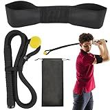 Auxílio De Corda Para Treinador De Swing De Golfe Speed Power Tempo Training Clube Interno Corda Chicote Swing Posture Practice Golf Lag Rope Shot Drill Swing Trainer Equipment Exercise Buddy With