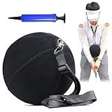Auxílio De Treinamento De Golfe Bola Inteligente Para Treinador De Swing De Golfe Equipamento De Treinamento De Golfe Inflável E Portátil Para Braço Reto Ferramentas De Prática De Golfe Em