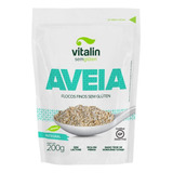 Aveia Flocos Finos Integral Sem Glúten Vitalin 200g