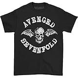 Avenged Sevenfold Camiseta Masculina Deathbat Preto M