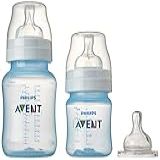 AVENT Mamadeiras Anti Colica 2 Unid 125 E 260ml AZUL Bico Extra Multi Colored