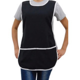 Avental Bata Com Bolso Detalhe Lese Amarra Lateral 002