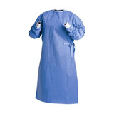 Avental Desc Cirúrgico Estéril Azul Capote