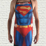 Avental Divertido Personalizado Masculino Superman