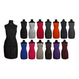 Avental Frente Oxford C Bolso Uniforme Masculino Feminino