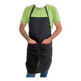 Avental Oxford 2 Bolso Com Ajustador De Altura