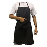 Avental Oxford Com Bolso