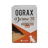 Avert Ograx Derme 20 Suplemento Alimentar P Cães 30 Cáps 