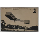 Avião Antigo Cartão Postal Santos Dumont 14 Bis 2 