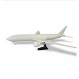 Avião Boeing B777 200lr Maquete Escala 1 144 Plastimodelo