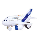 Avião Com Luz Sons Realistas E A Fricção 745 shiny Toys