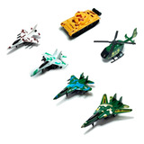 Avião De Brinquedo Fricçao Kit Com 6 Un Presente Criança Top