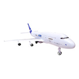 Avião De Brinquedo Grande Fricção C Som E Luzes Miniatura