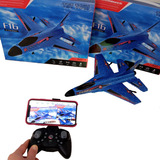 Avião De Controle Remoto Com Câmera F16